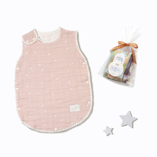 ママお疲れ様ギフトセット シェルピンク/ 出産祝い / 名入れ刺繍可