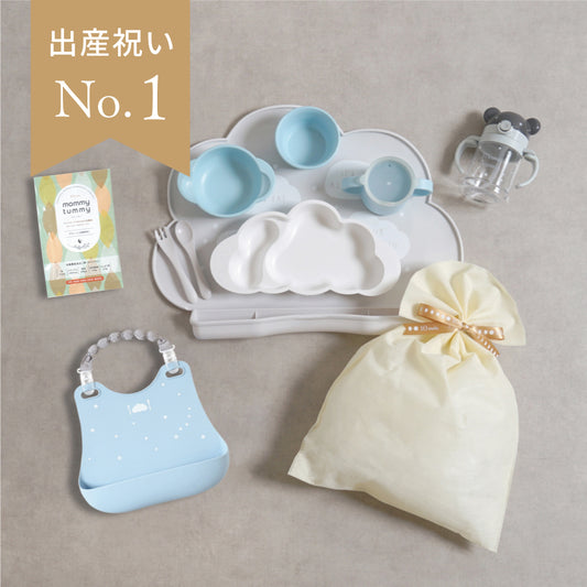 出産祝い ギフトセット お食事セット ベビー食器 お食事エプロン
