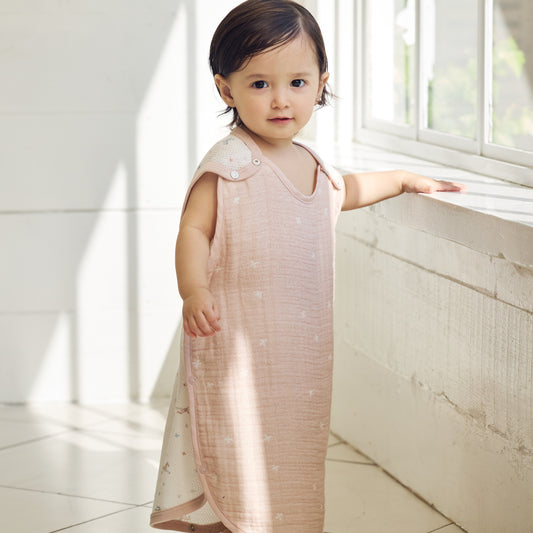 PATTO MOTTO COOL ベビースリーパー メッシュ付 シェルピンク