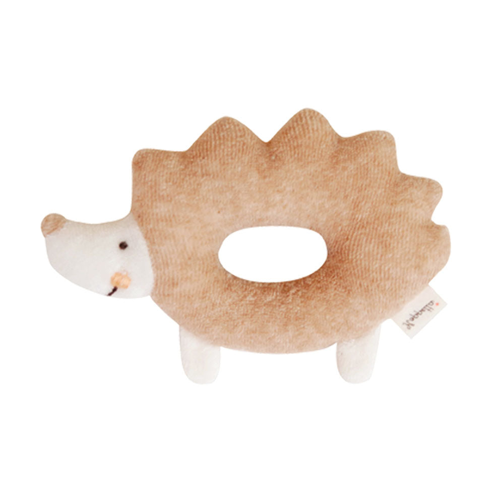 オーガニックコットンがらがら はりねずみ