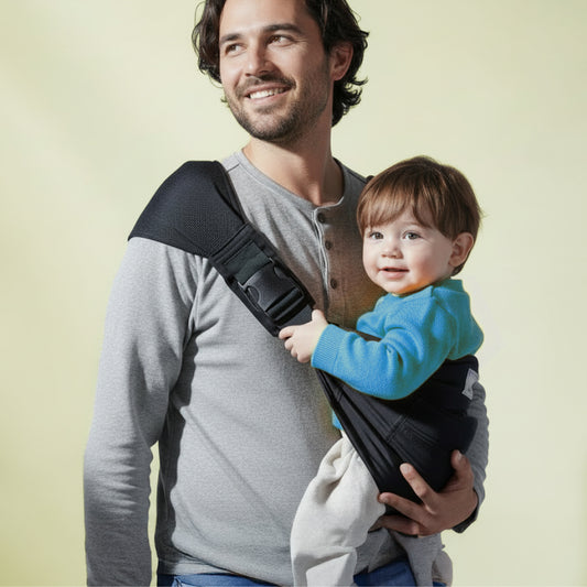 Shoulfy(ショルフィー)ブラック/ 抱っこ紐 10mois