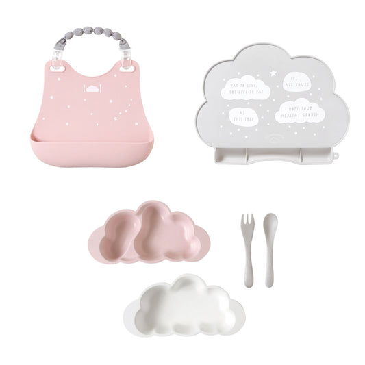 mamamanma(マママンマ) お食事セット ピンク / 離乳食食器