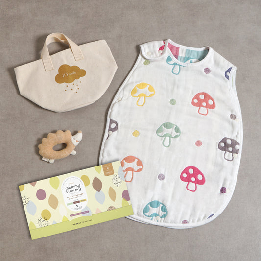 帆布BAGギフト スムージー&スリーパー&がらがら シャンピニオン