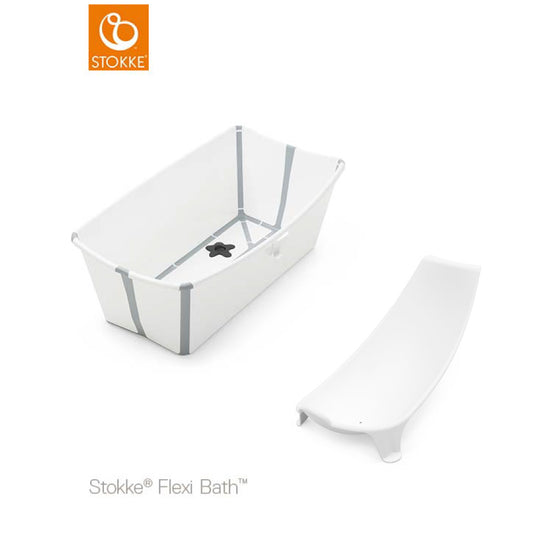 フレキシバス バンドルパック ホワイト / 折りたためるベビーバス