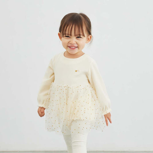 星チュールベロアボディオール クリーム 70cm・80cm