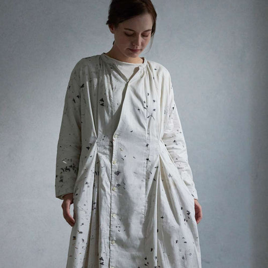 リラクシーワンピース グレージュ F