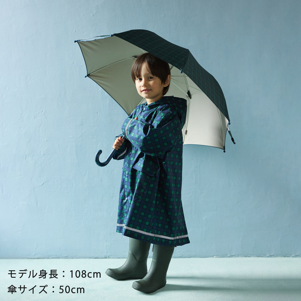 こども用傘(晴雨兼用) flower rain 45cm・50cm 日傘