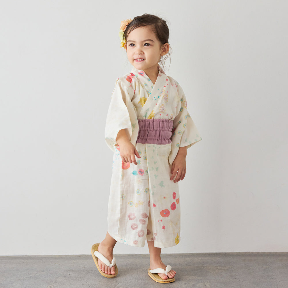 ゆかたセパレート アメザイク 80-90cm・90-100cm