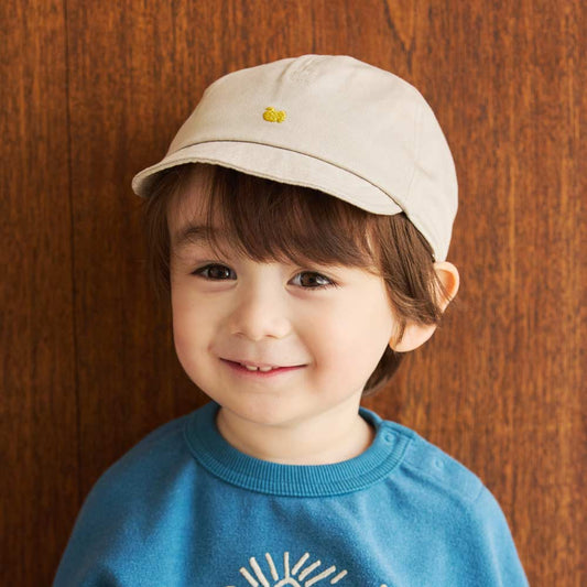 Bird刺繍 キャップ ライトグレー 頭回り 約44~48cm・約48~52㎝