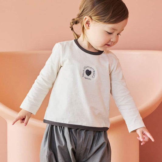 アンリ・マティス Tシャツ オフホワイト 70-80・80-90cm