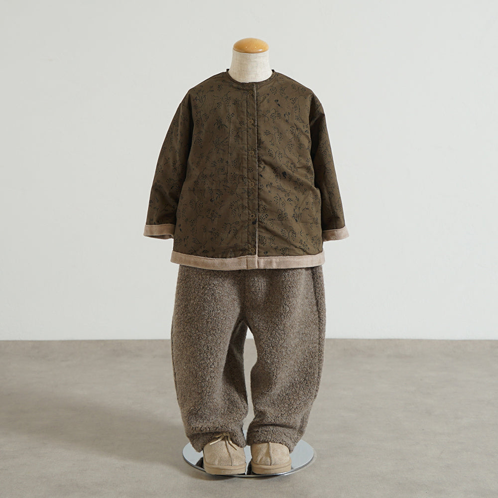 リバーシブルトップス モカ 70-80cm / ギフト包装不可