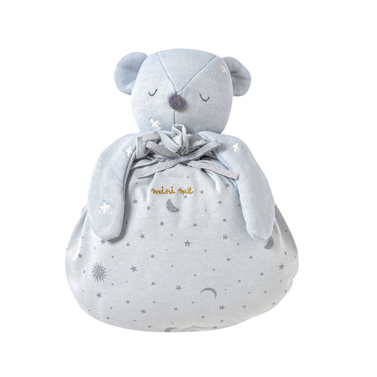 パウダーブルー mini me(ミニミー) ベビーブランケット ふくふくガーゼ(6重ガーゼ)