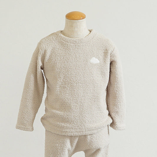 cloudマシュマロパイルプルオーバー クリーム 80cm・90cm・100cm・110cm