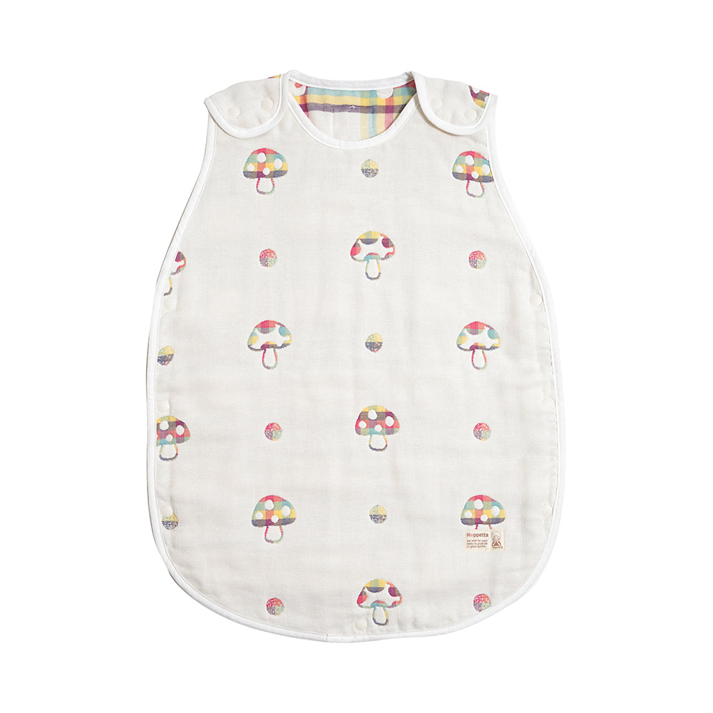 シャンピニオン ドゥ スリーパー(ベビーサイズ) 6重ガーゼ / 名入れ刺繍可