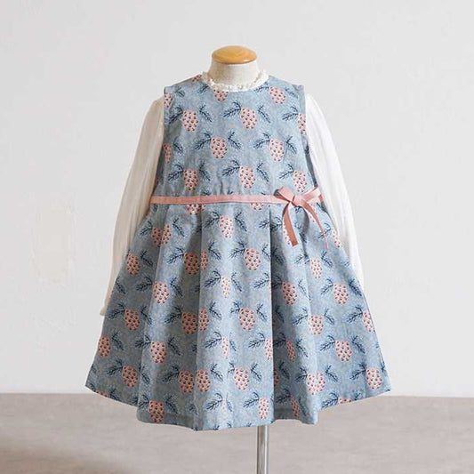 ヴァンダンジュドレス ライトブルー 80cm・90cm・100cm