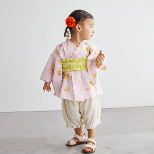 浴衣ブルマセパレート 70~80cm ピンク/nadeshiko_撫子