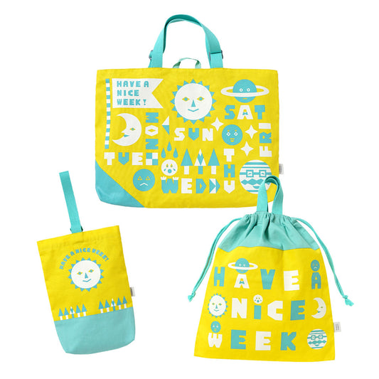 tupera tupera 入園バッグ 3点セット マスカット