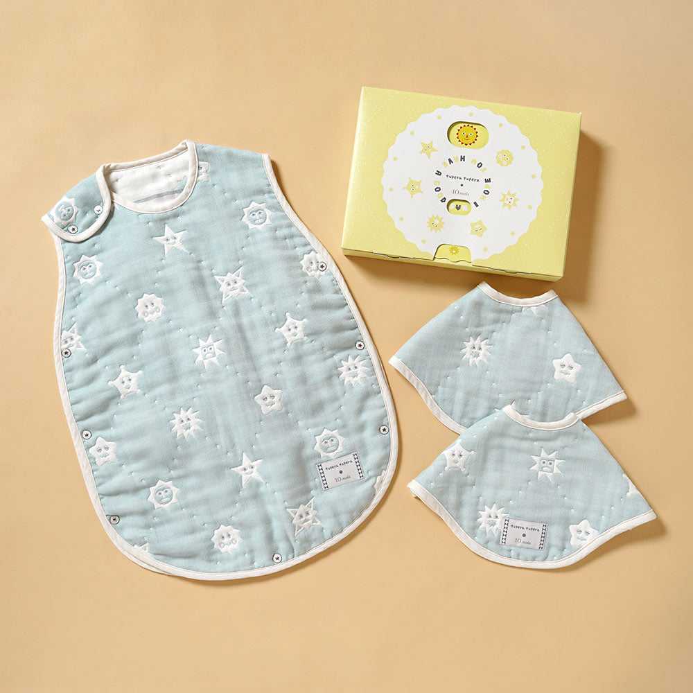 tupera tupera スリーパー・2wayビブ ギフトセット / 名入れ刺繍可