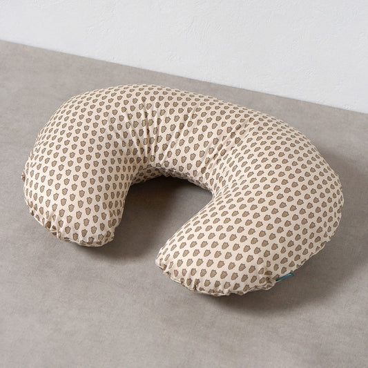 ママ&ベビー授乳クッション カバー&中しんセット プティ・ムーシュ ベージュ ★