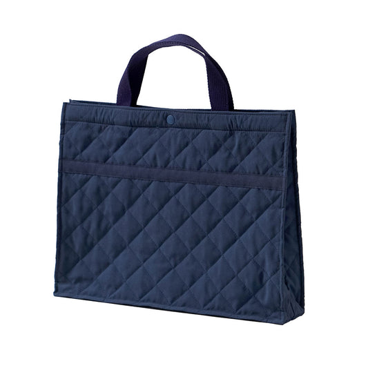 お受験 お子様用バッグ ネイビーライン