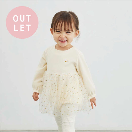 星チュールベロアボディオール クリーム 70cm / ギフト包装不可