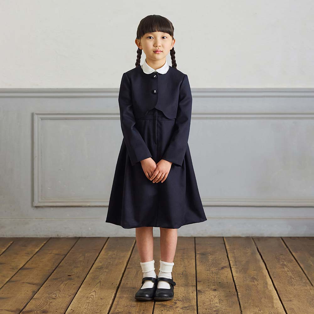 お受験服 ジャンパースカート ネイビー 100cm・110cm・120cm