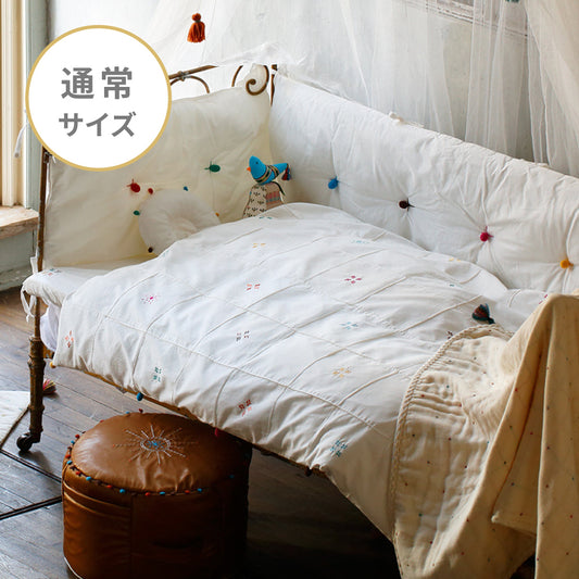 cojo(コジョ) ベビー布団セット 通常サイズ(ウォシュロン×ラッセルスルーマット)