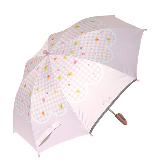 こども用傘(晴雨兼用) flower rain 45cm・50cm 日傘