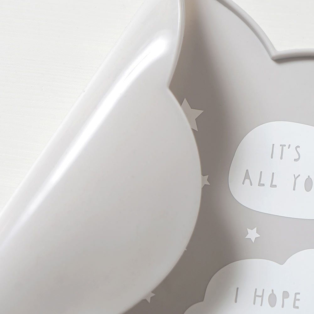 mamamanma(マママンマ) お食事シリコンマット グレー / 離乳食