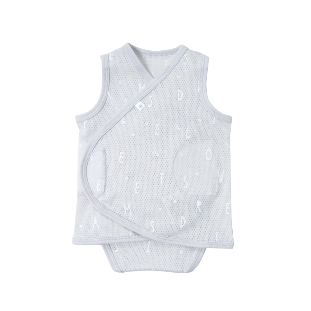 PATTO SATTO HADAGI コットンメッシュ グレー 50-60cm・60-70cm