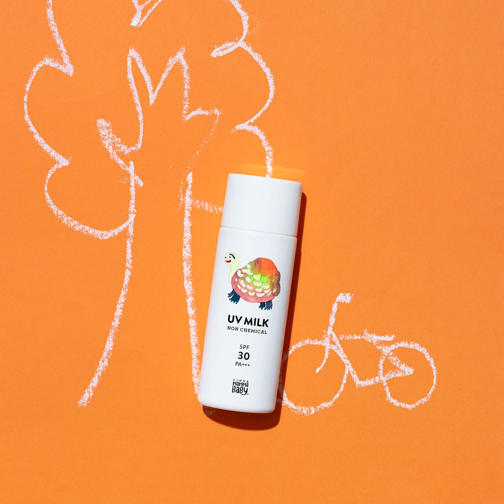 ノンケミカルUVミルク SPF30 / PA+++ / MammaBaby 日焼け止め – 10mois