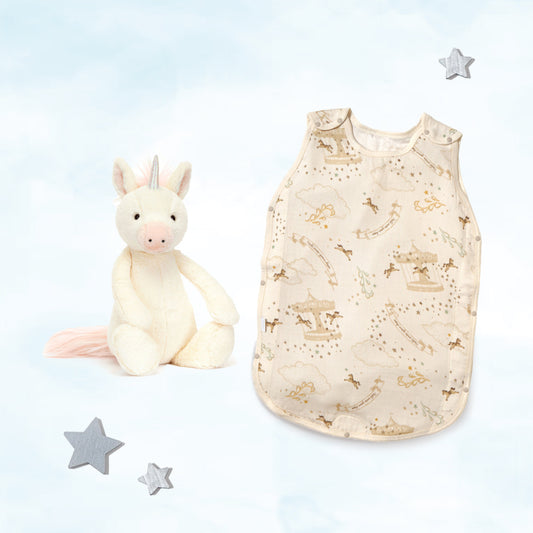 Jellycatギフトセット スリーパー(メリーゴーランド)・ユニコーン / 出産祝い