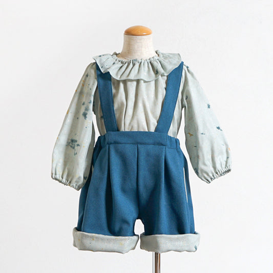 グロウパンツ ブルーグリーン 80-110cm