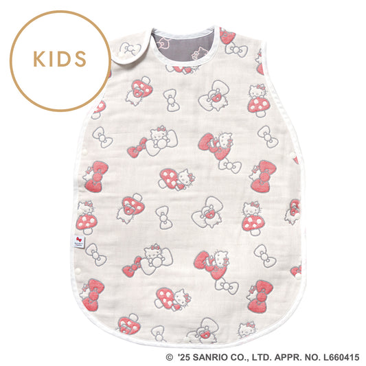 HELLO KITTY 6重ガーゼスリーパー キッズサイズ