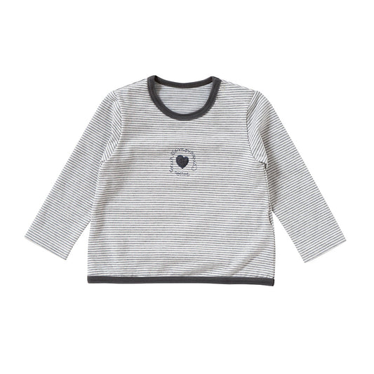 アンリ・マティス Tシャツ グレー×ホワイト 70-80・80-90cm