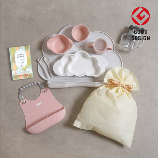 1万5千円ぴったり 出産祝いギフトセット(お食事グッズ) ピンク
