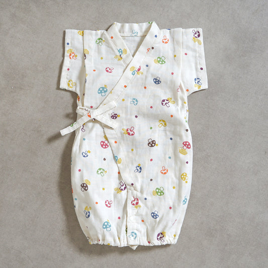 甚平2wayドレス キナリ 50-70cm / ツーウェイオール