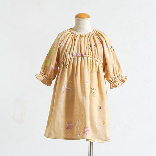 サックワンピース ベージュ 80・90・100・110cm