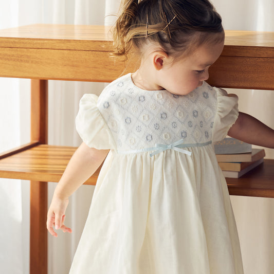 fleurドレス ホワイト 80・90・100・110cm