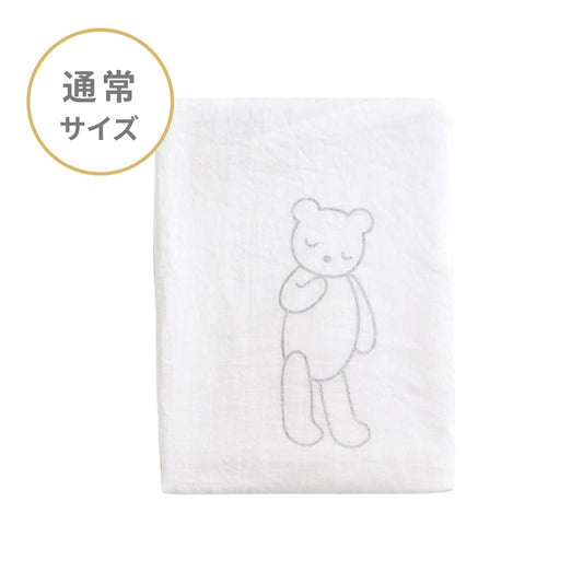 ワンタッチシーツ(通常サイズ) オリジナル おやすみくま / 敷きマットカバー