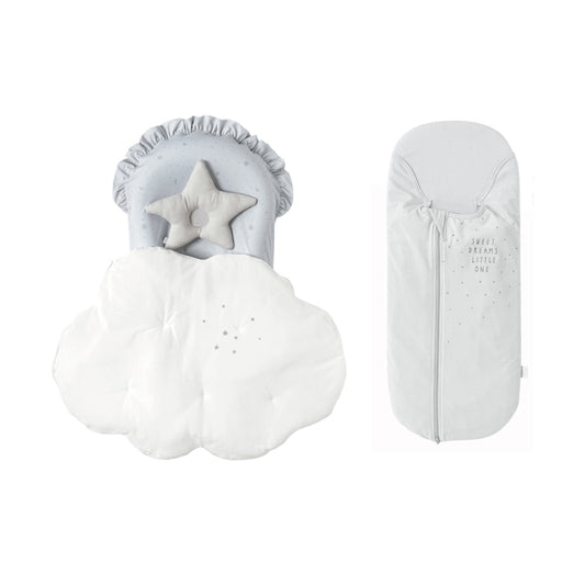 ネンネココ グレー&たまごマットおくるみsleep 2点セット グレー