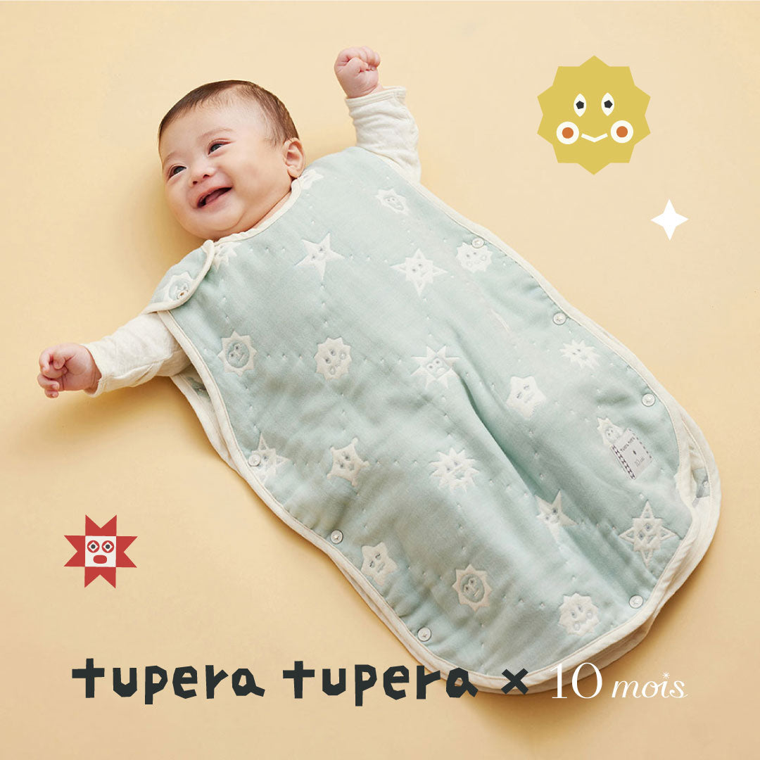 tupera tuperaコラボ スリーパー(ベビーサイズ) / 名入れ刺繍可
