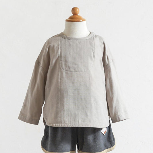 オヒナルシャツ グレー 70-80・80-90・90-100cm