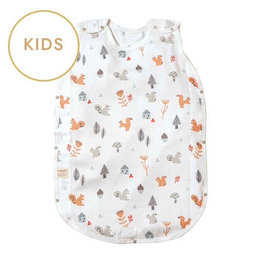 bambooスリーパー リス キッズサイズ