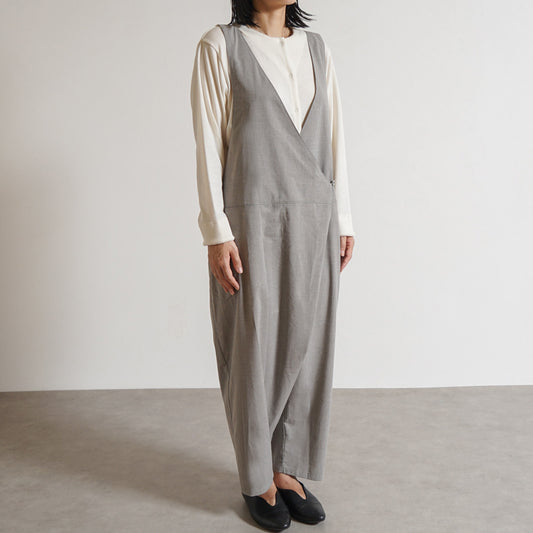 サロペット ライトグレー F / 大人服 Hommage