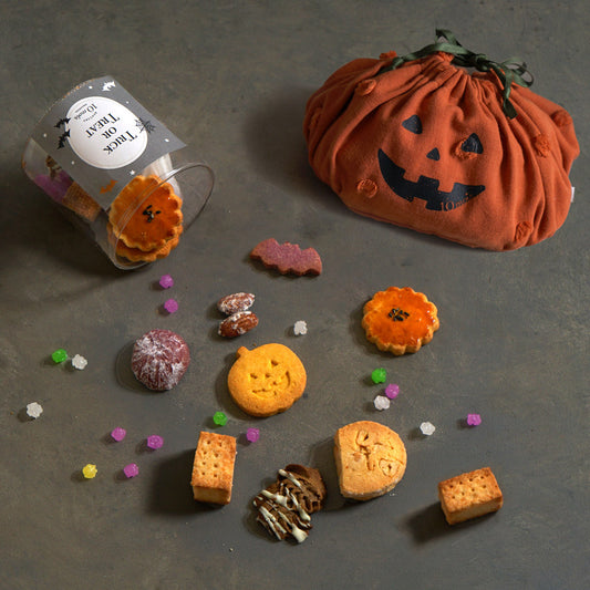 プティクッキーボックス Halloween ジャック・オー・ランタン巾着付き ◎ / 秋限定