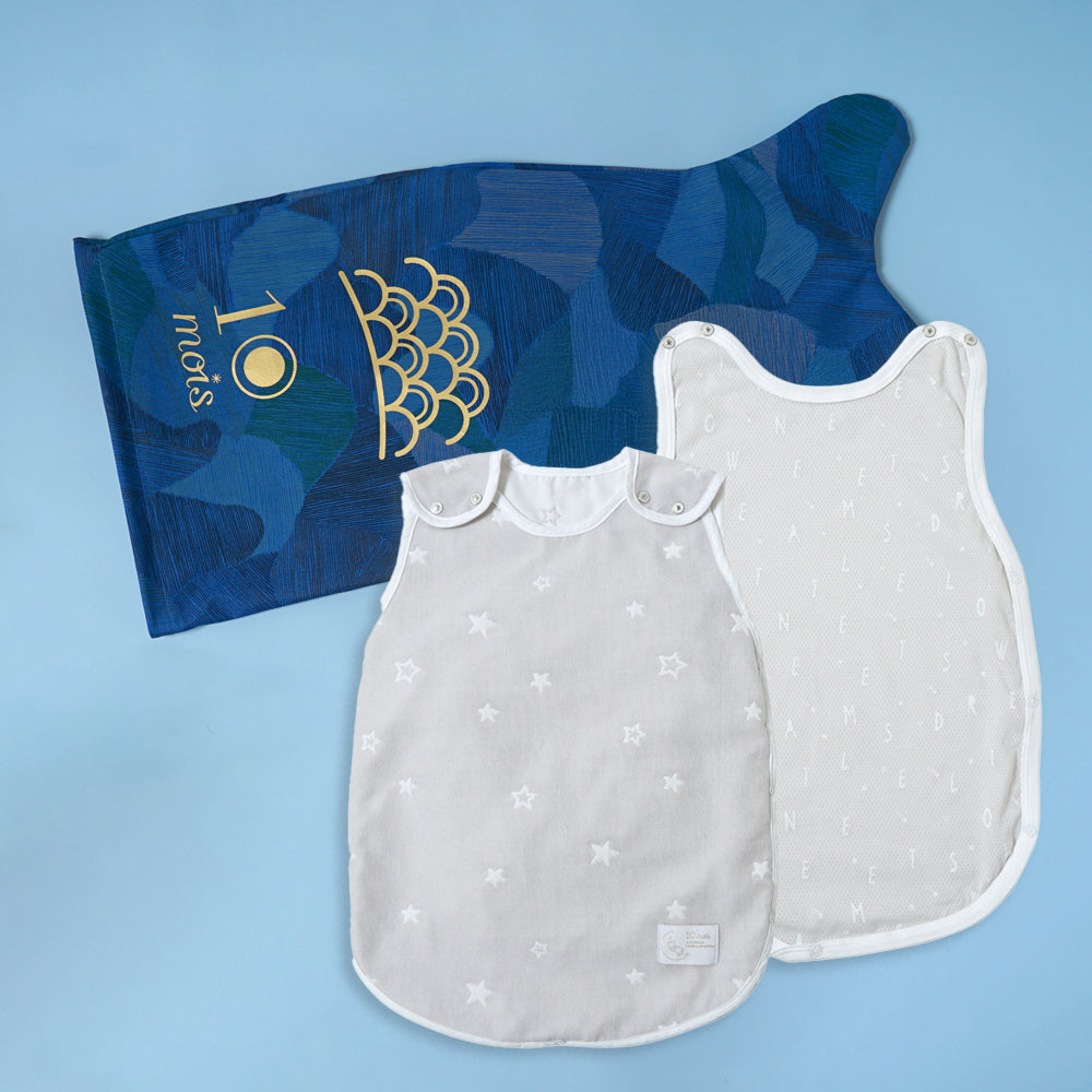 こいのぼりギフト PATTO MOTTO COOL スリーパー グレー