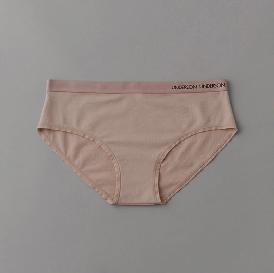 ナローフルヒップショーツ ピンクベージュ / UNDERSON UNDERSON