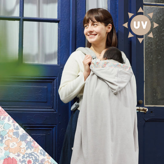 UVカット ママケープ グレー