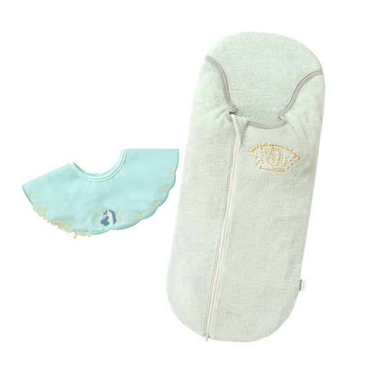 【予約】干支うま年 たまごマットおくるみsleep・スタイ 2点セット /2026限定